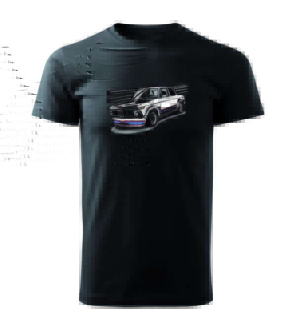 Pánské tričko BMW 2002 turbo - Image 2
