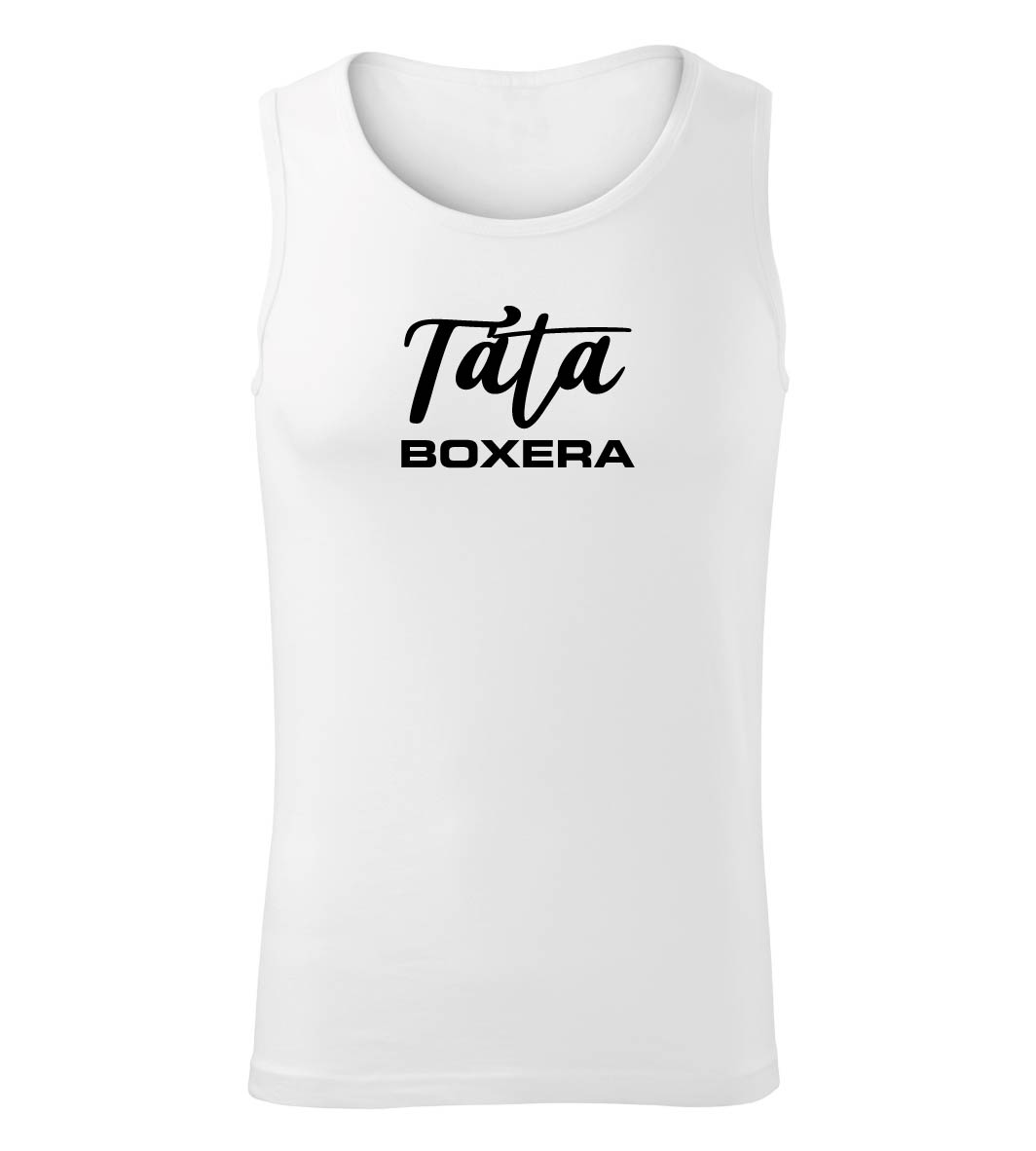 Pánské tílko- Táta boxera - Obrázek 2