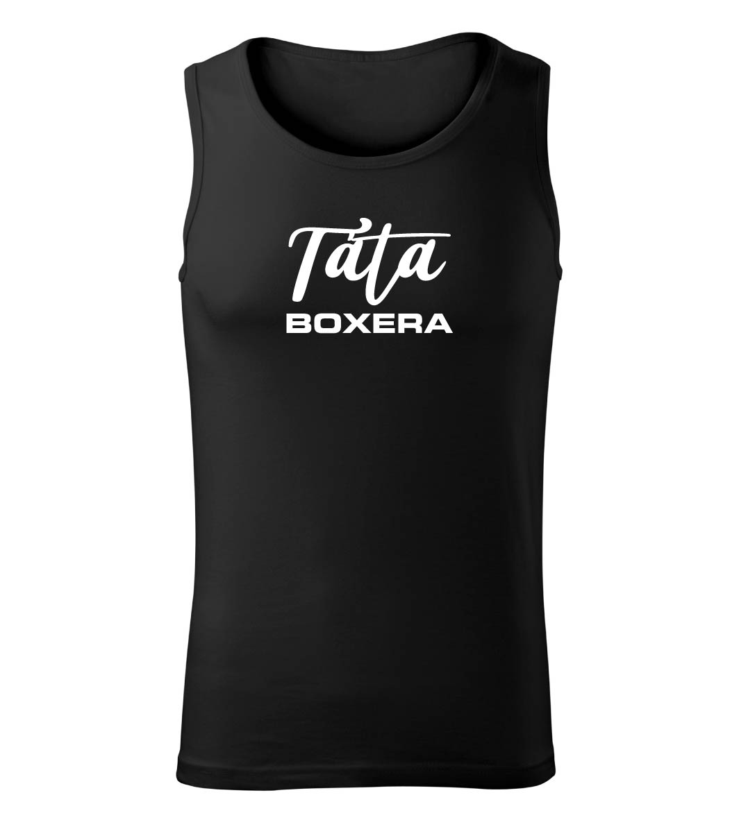 Pánské tílko Táta boxera