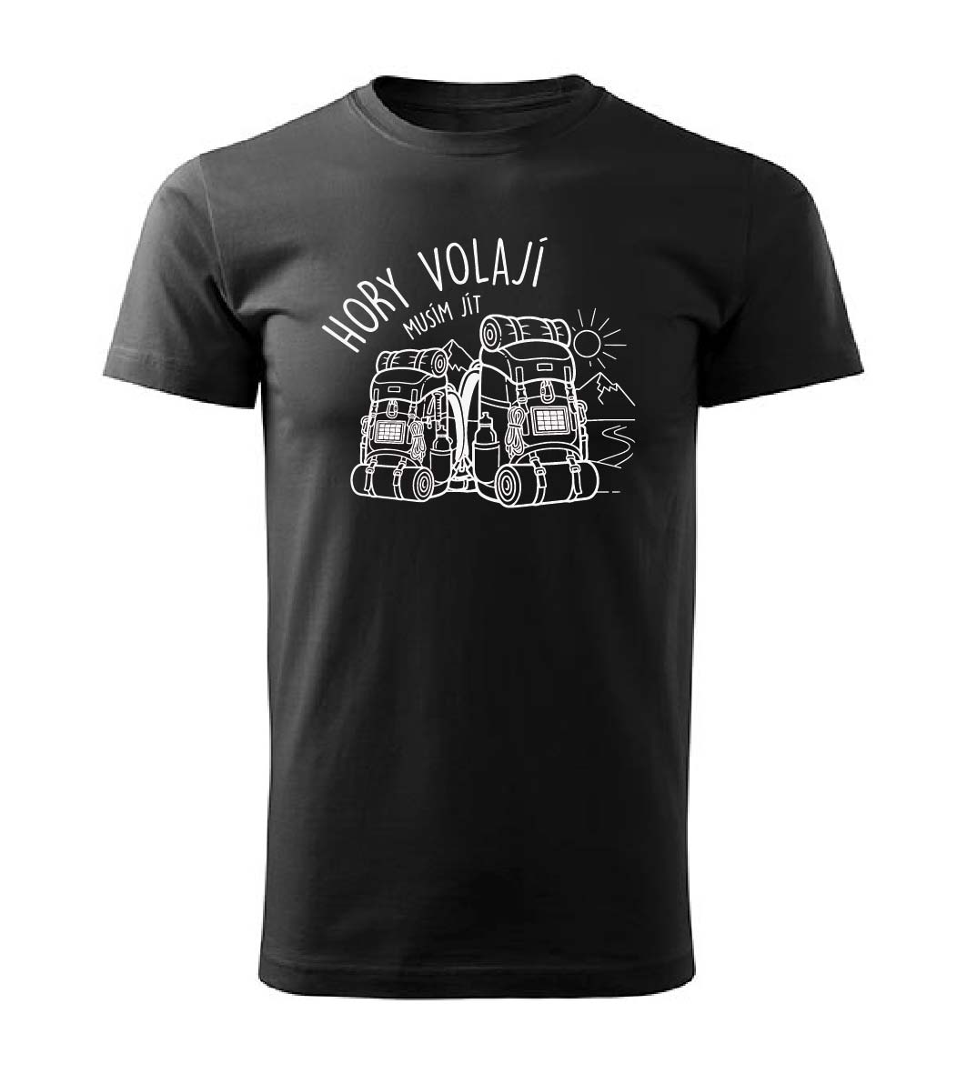 Pánské tričko- Hory volají - Obrázek 2